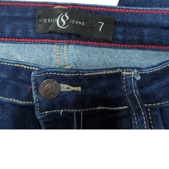 Cello jeans denim color dark blue size 7 - Picture 4 of 4